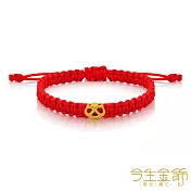 今生金飾 事事如意手繩 黃金串珠手繩 大人手圍約16-18公分