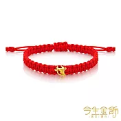 今生金飾 祿手繩 黃金串珠手繩 大人手圍約16-18公分