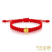 今生金飾 吉祥手繩 黃金串珠手繩 大人手圍約16-18公分