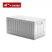 【台灣樹德】MIT台灣製 FB-6432B CARGO貨櫃收納箱- 白色