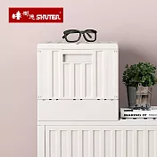 【台灣樹德】MIT台灣製 FB-3232 小貨櫃收納箱- 白色