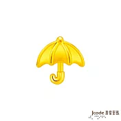 J’code真愛密碼金飾 台灣特色金豆-雨傘金豆