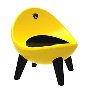 【久達尼】Lamborghini藍寶堅尼 兒童蛋椅 蛋型椅 幼兒椅 兒童椅 黃色