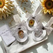 【L’AROMAS】瑪格麗特手作押花擴香石 手作 擴香石 婚禮小物 來店禮 客製化禮盒
