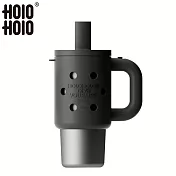 【HOLOHOLO】DONG CUP PRO 可拆式手把洞洞吸管保溫杯 800ml 黑色