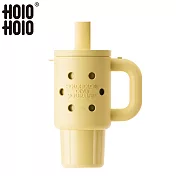 【HOLOHOLO】DONG CUP PRO 可拆式手把洞洞吸管保溫杯 800ml 黃色
