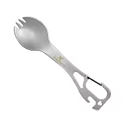 【金永利鋼刀】420不銹鋼多功能湯匙/叉子 露營餐具