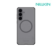 NILLKIN SAMSUNG 三星 S25 FE 磨砂護盾 Pro 磁吸保護殼(透黑) 支援MagSafe -透黑