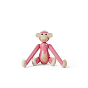 Kay Bojesen Monkey Mini 木頭迷你猴 (粉紅)