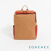 ZODENCE SAFARI恆彩帆布商務休閒後背包  駝