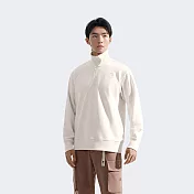 The North Face M HALF ZIP CREW - AP 男半開襟上衣-NF0A89YZQLI 2XL 米白色
