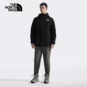 The North Face M STORMPEAK FL TRICLIMATE - AP 男兩件式外套-NF0A89ZMJK3 L 黑色
