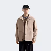The North Face M M66 2 IN 1 PADDED JACKET - AP 男兩件式外套-NF0A8DUCE26 3XL 卡其色