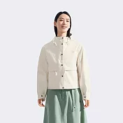 The North Face W M66 2 IN 1 PADDED JACKET - AP 女兩件式外套-NF0A8DX9D77 XL 米白色