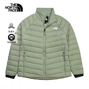 The North Face W THUNDER ZIP-IN LT DOWN  - AP 女羽絨外套-NF0A8DX7BQ1 L 綠色