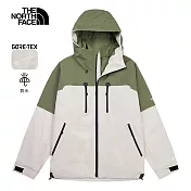 The North Face M TNF EG DEVILS THUMB INSL GTX JACKET - 男防水外套-NF0A8ENBDIT 3XL 綠色