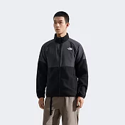 The North Face M GLACIER HEAVYWEIGHT FULL ZIP - AP 男刷毛外套-NF0A8FHYKT0 M 黑色
