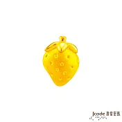 J’code真愛密碼金飾 台灣特色金豆-草莓金豆