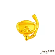 J’code真愛密碼金飾 台灣特色金豆-潛水員金豆