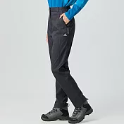 【ATUNAS 歐都納】女款保暖刷毛防水長褲/小尺碼/大尺碼/A8PA2534W- S 黑