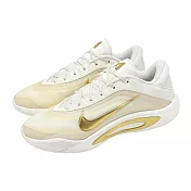 Nike 籃球鞋 A One EP 女鞋 男鞋 白 金 Gold Dynasty 回彈 FZ8606-102