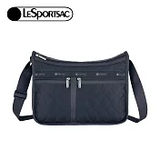 LeSportsac 2025秋季新品 Deluxe Everyday Bag 奢華斜背包(7507) HD40曲線壓紋