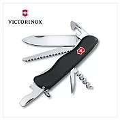 VICTORINOX 瑞士維氏 瑞士刀 Forester 111mm/12用/黑 0.8363.3