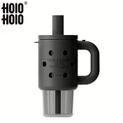 【HOLOHOLO】DONG CUP 可拆式Tritan洞洞吸管杯 800ml 黑色