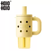 【HOLOHOLO】DONG CUP 可拆式Tritan洞洞吸管杯 800ml 黃色