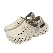Crocs 洞洞鞋 Echo Crackle Clog 男鞋 波波暴石克駱格 蛾褐 涼拖鞋 卡駱馳 2116300LJ