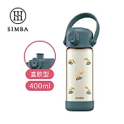 【小獅王辛巴】鉑金PPSU兒童水壺400ml(直飲/吸管) 直飲/挖土機