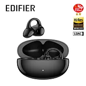 EDIFIER Lolliclip 開放式耳夾降噪藍牙耳機 量子黑