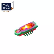 【Truly House】寵物自動轉向發光電動玩具蟲 貓玩具 狗玩具 耐咬玩具(三款任選) 紅綠老鼠
