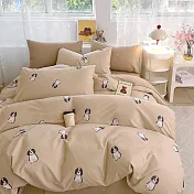 《DUYAN 竹漾》台灣製 40支精梳棉雙人床包被套四件組 / 帕比小屋