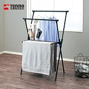 【日本天馬】PORISH 室內用摺疊雙桿晾曬架(高度伸縮款)-DIY