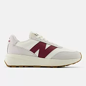 New Balance 紐巴倫 370 [U370CB] 男女 運動休閒鞋 復古鞋 舒適 穿搭 白 酒紅