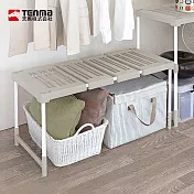 【日本天馬】可層疊伸縮式分層置物架/收納架