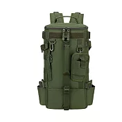 【JAR嚴選】戶外防水多功能雙肩背包 綠色