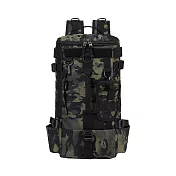 【JAR嚴選】戶外防水多功能雙肩背包 軍綠迷彩