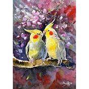 【玲廊滿藝】曾啟文-那年夏天初見38x26cm