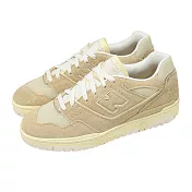 New Balance NB 休閒鞋 550 男鞋 米白 Aimé Leon Dore 聯名 麂皮 運動鞋 BB550DA1-D