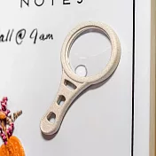 《CARSON》Magnifier手持式放大鏡(白3x) | 老人放大鏡 閱讀放大鏡