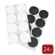 《GHIDINI》毛氈桌椅腳墊24入 - 圓2.5cm