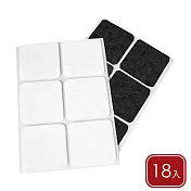 《GHIDINI》毛氈桌椅腳墊18入 - 方3.5cm