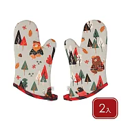 《danica》Jubilee烘焙隔熱手套2入 - 棉花糖熊