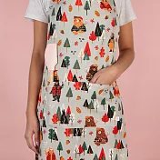 《danica》Jubilee平口雙袋圍裙(棉花糖熊) | 廚房圍裙 料理圍裙 烘焙圍裙