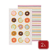 《danica》Jubilee純棉擦拭布2入 - 甜甜圈71cm