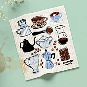 《danica》Ecologie瑞典環保抹布 - 咖啡時光20cm