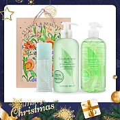 ARDEN 雅頓 綠茶經典香氛禮袋組 [淡香水(100ml)+身體乳(500ml)+沐浴膠(500ml)]附禮袋-送禮必備組-國際航空版