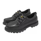 CAT 休閒鞋 Colorado Moc Toe Low 男鞋 黑 黃 皮革 超認真少年著用款 CA726069